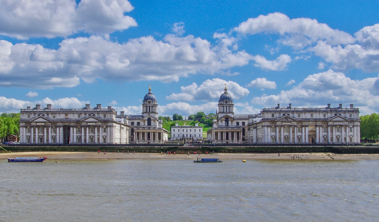 The Old Royal Naval College from Island Gardens